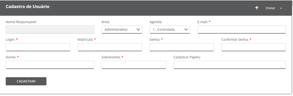 Letras na label - Formulários - Fluiggers - A maior comunidade